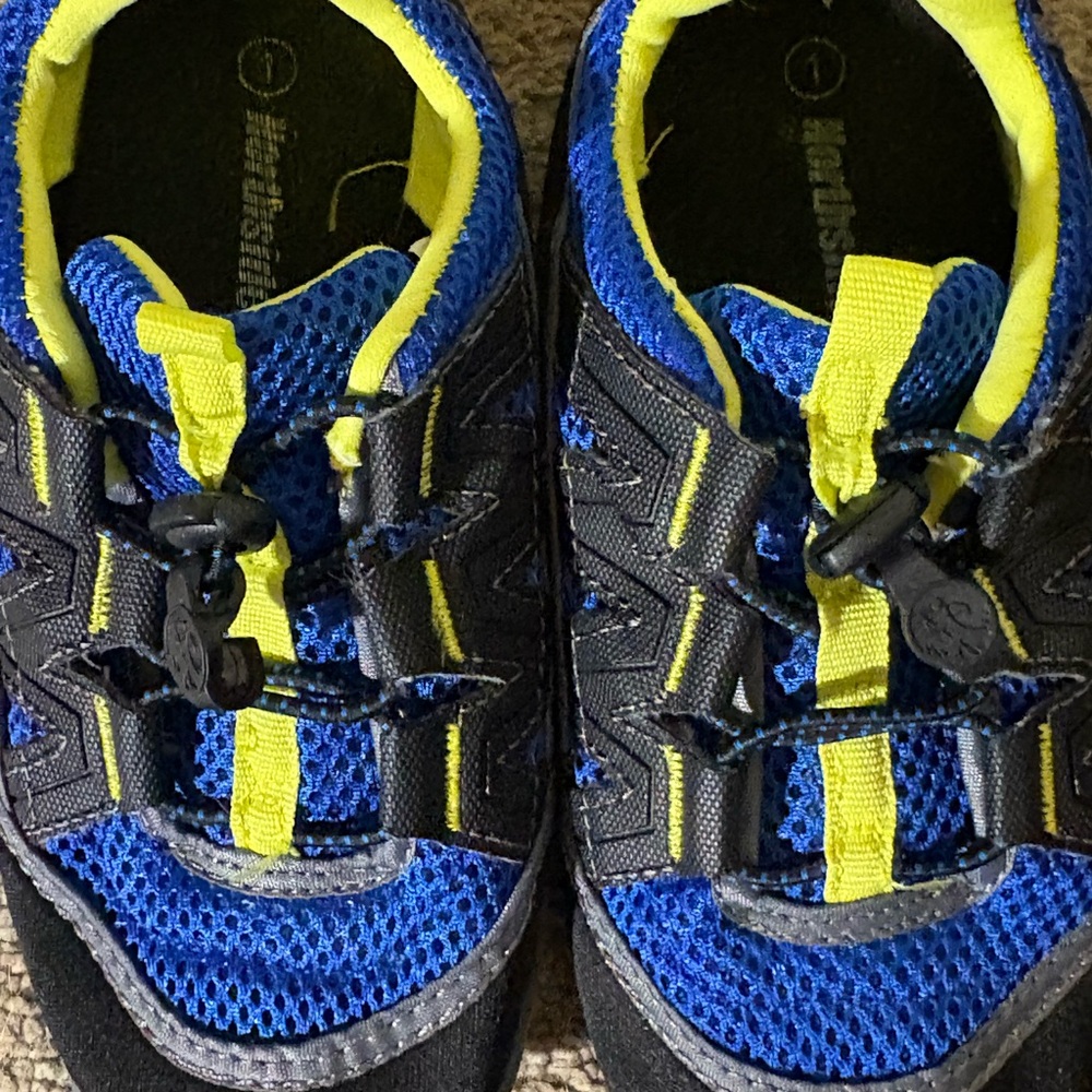Northside Kids Blue and Yellow Sneakers
